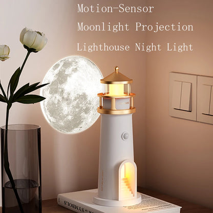 LunaBeam Pro – Smart Moon & Lighthouse Projection Lamp