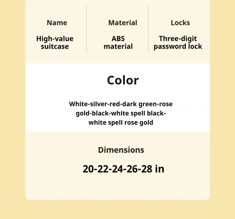 TravelMax Hardshell Spinner Luggage