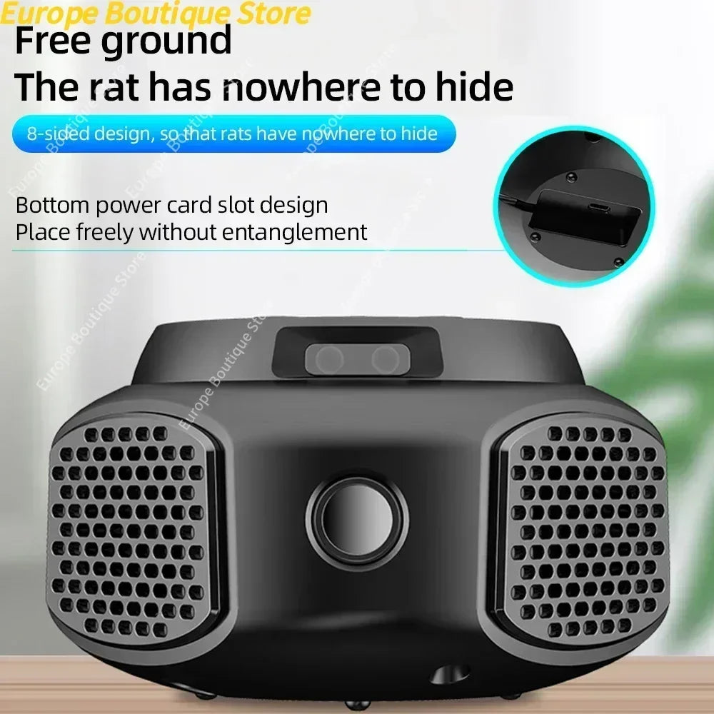PestGuard 360 – Ultrasonic Rodent & Insect Repeller