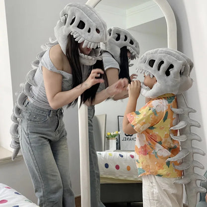 DinoSkull Play Mask – Funny Dinosaur Costume Headwear