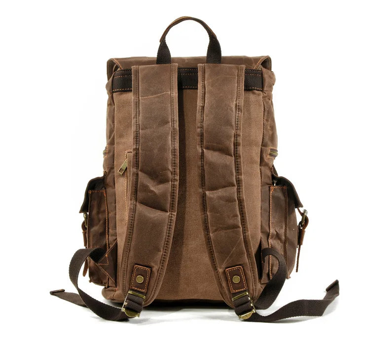 TrailMaster Waxed Canvas Rucksack