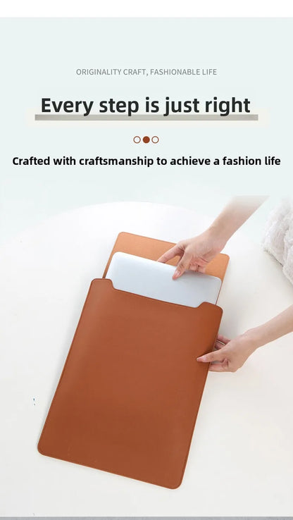 ProStand Leather Laptop Sleeve