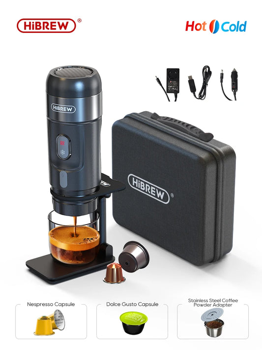 BrewGo Elite – Portable Espresso Maker for Car & Home