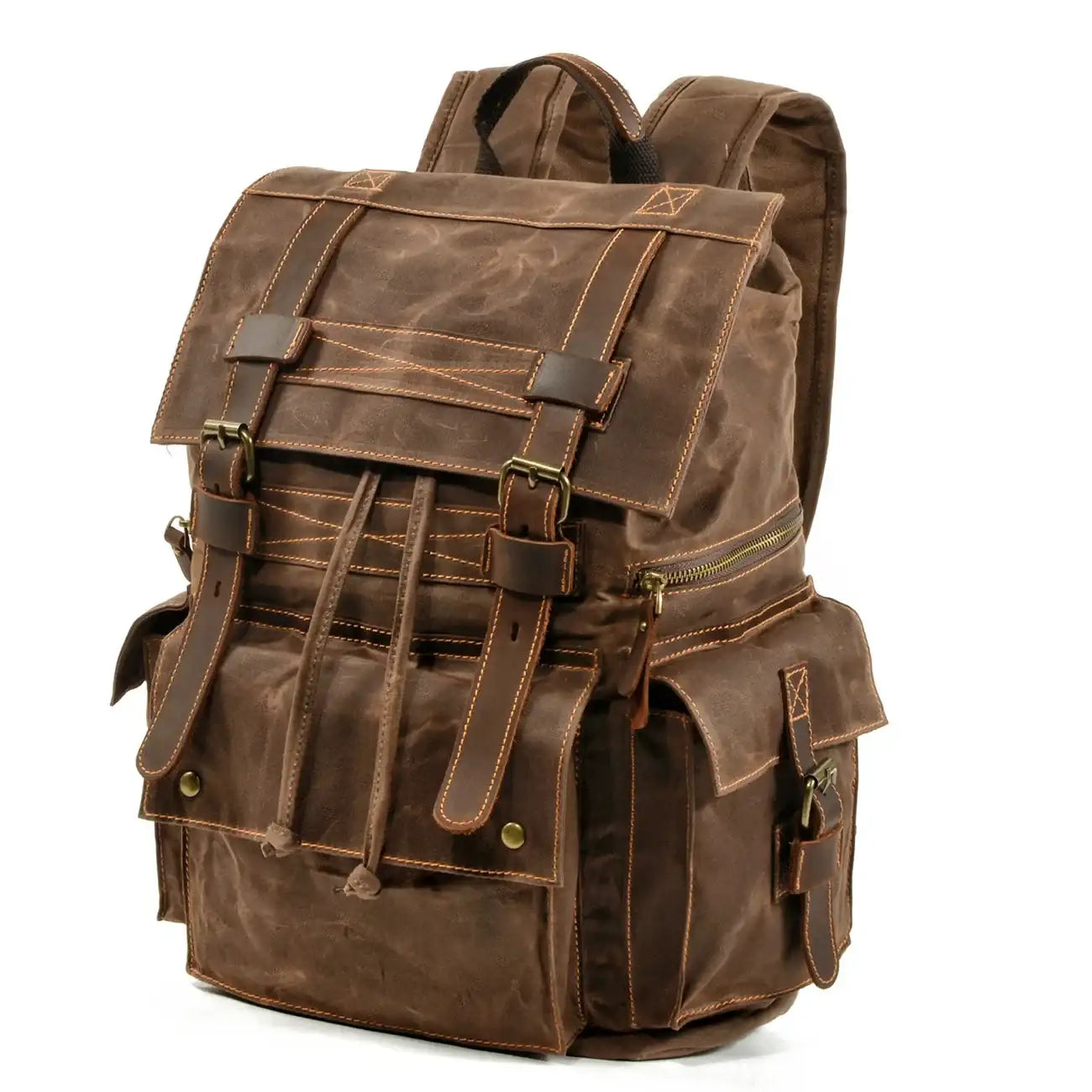 TrailMaster Waxed Canvas Rucksack