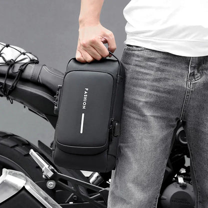 CityShield Luxury Crossbody – Multifunction Chest Bag with USB Port