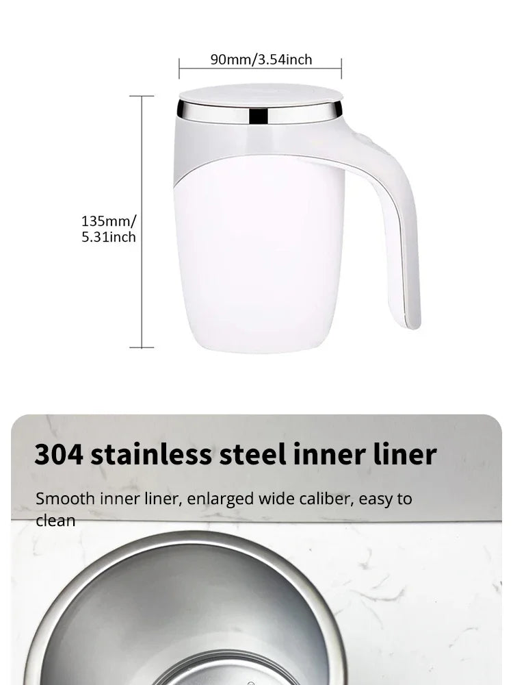 MagneticMix Pro – Self-Stirring Mug
