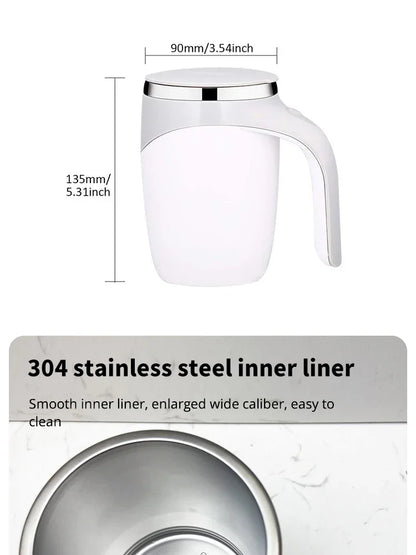MagneticMix Pro – Self-Stirring Mug