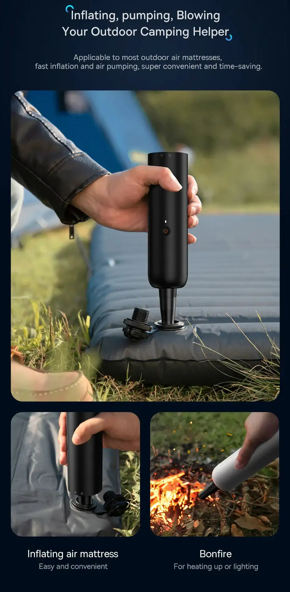 TurboClean Pro – Wireless Handheld Car Vacuum