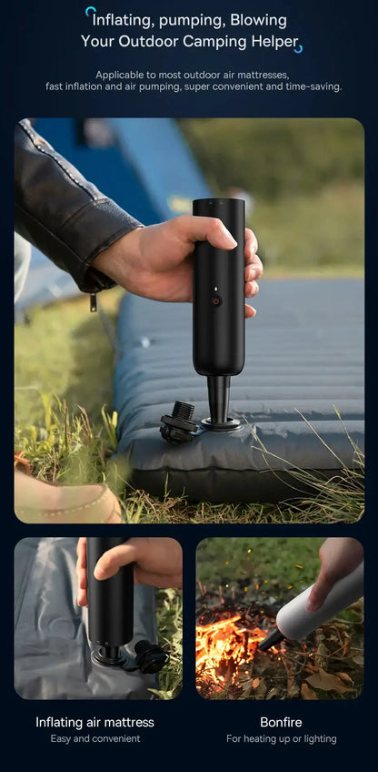 TurboClean Pro – Wireless Handheld Car Vacuum