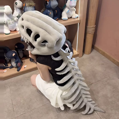 DinoSkull Play Mask – Funny Dinosaur Costume Headwear