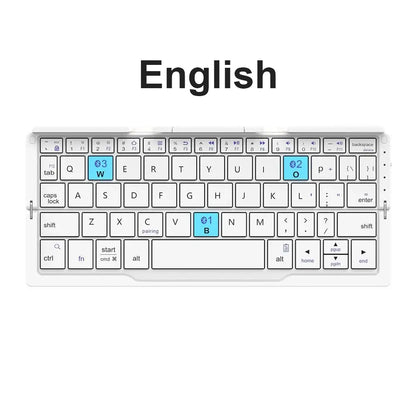 FlexiType Go – Foldable Mini Keyboard for Tablets, Phones & Laptops