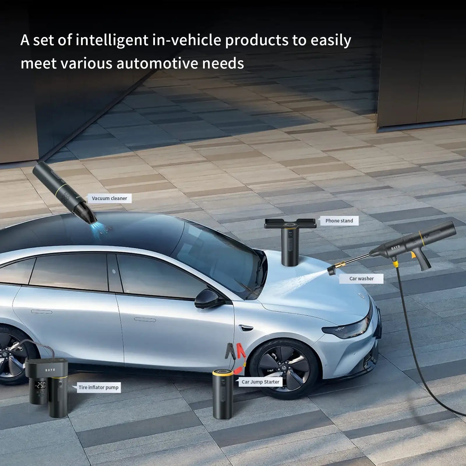 AutoRescue Pro 6-in-1 – Smart Car Emergency Kit