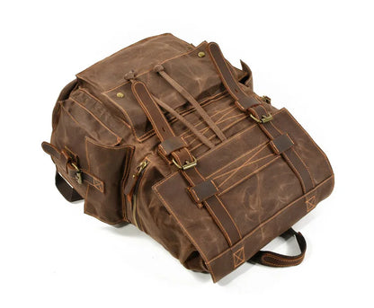 TrailMaster Waxed Canvas Rucksack