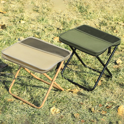 PackMate™ Folding Backpack Stool – Compact Outdoor Seat with Carry Bag