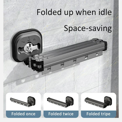 DryFold Wall-Mounted Laundry Rack