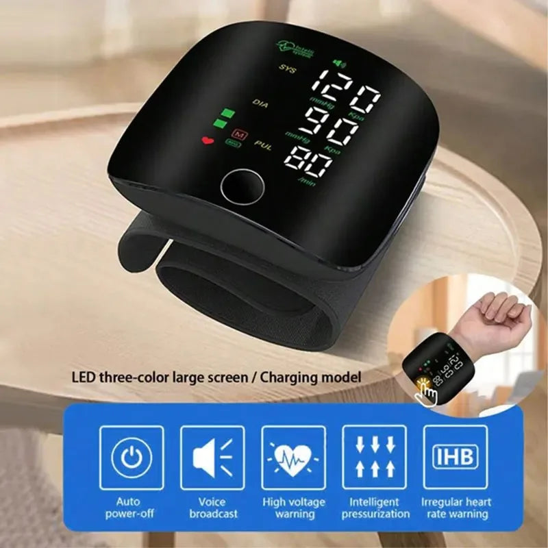 HeartTrack Smart – Digital Wrist BP Monitor