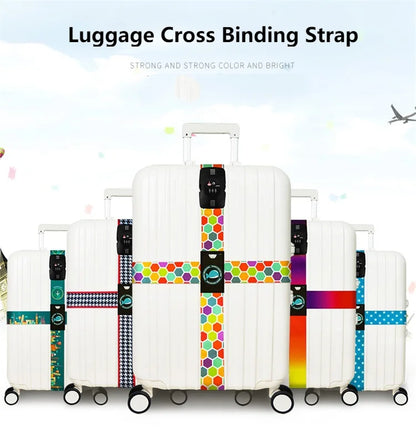 SecureTravel TSA Luggage Straps