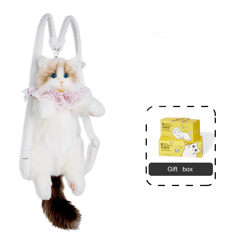 KittyPack Plush Cat Backpack