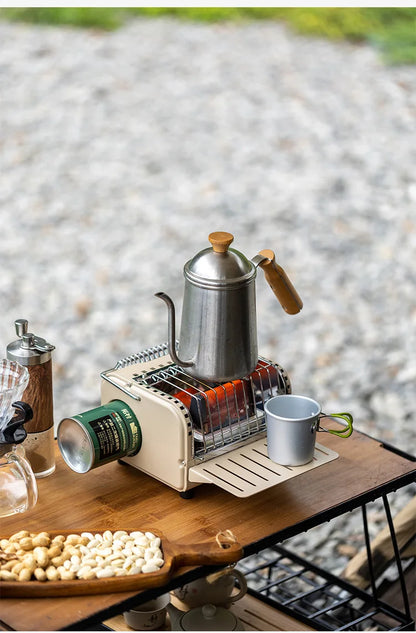 NomadWarm 2-in-1 Camping Gas Stove Heate