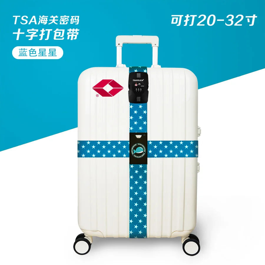 SecureTravel TSA Luggage Straps