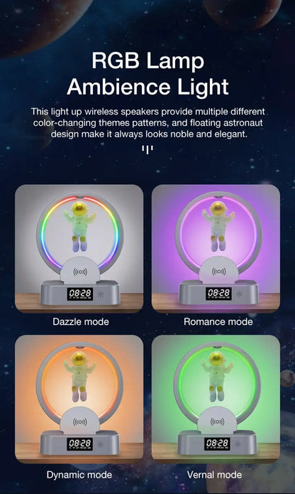 AstroBeat Glow – Floating Astronaut Bluetooth Speaker