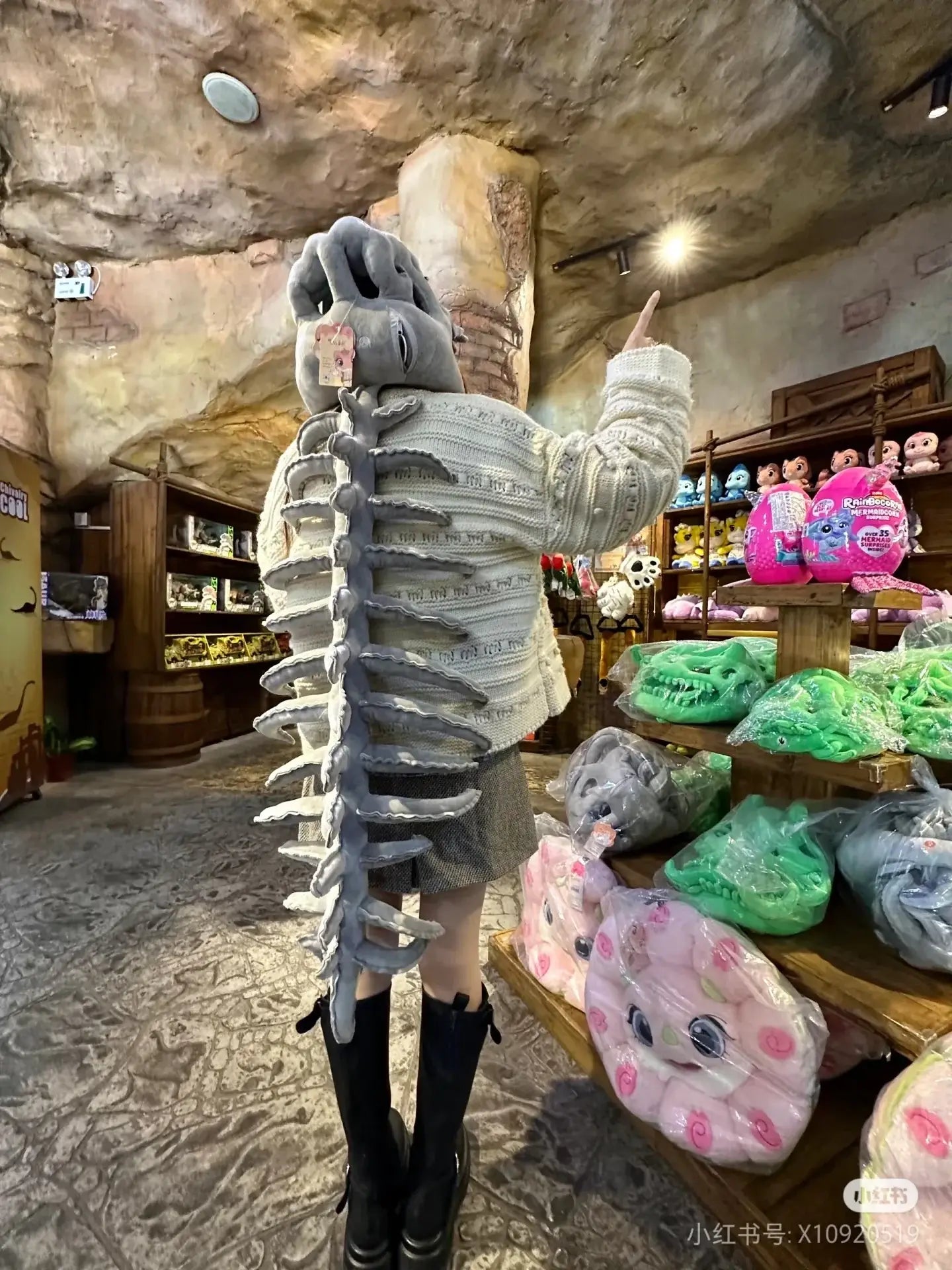 DinoSkull Play Mask – Funny Dinosaur Costume Headwear