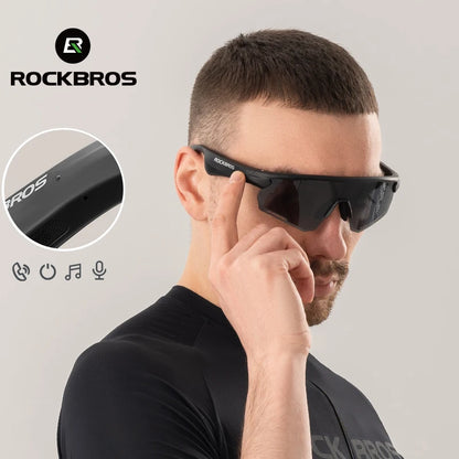RideTune Pro – Bluetooth Cycling Sunglasses with Polarised UV400 Lenses