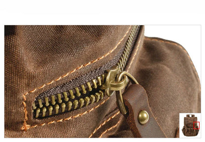 TrailMaster Waxed Canvas Rucksack