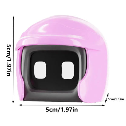 Poki Q-Version Helmet Toy – Cute Car Robot for Kids' Fun & Play"