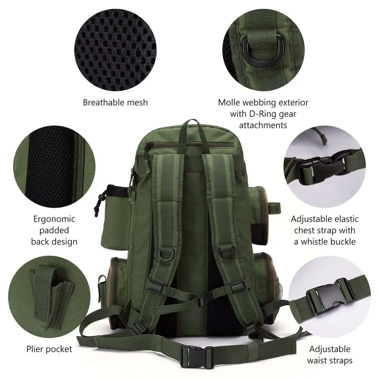 BassPro GearPack – Tactical Fishing Tackle Backpack