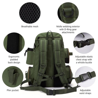 BassPro GearPack – Tactical Fishing Tackle Backpack