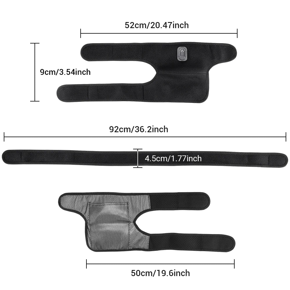 ThermaFlex Pro – Wireless Heating Pad with Vibration