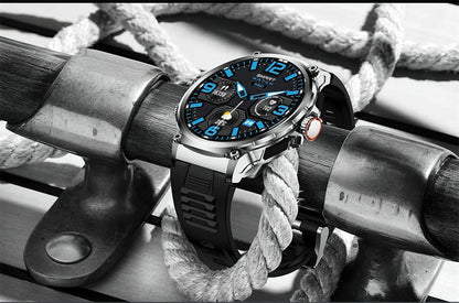MetroTrack 1.85" GPS Smartwatch – Ultra-HD AMOLED, 710 mAh Battery