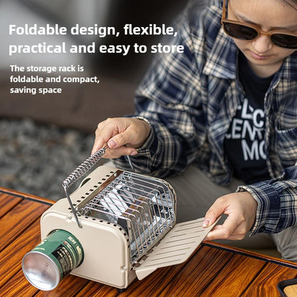 NomadWarm 2-in-1 Camping Gas Stove Heate
