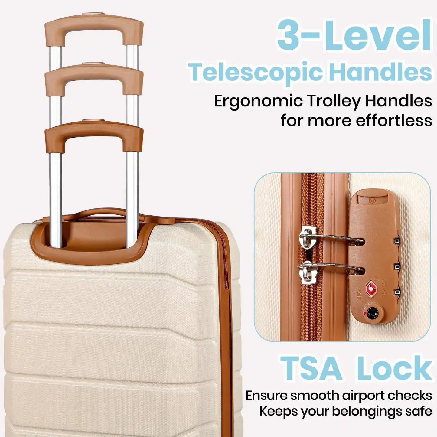TravelComplete 5-Piece Luggage Set