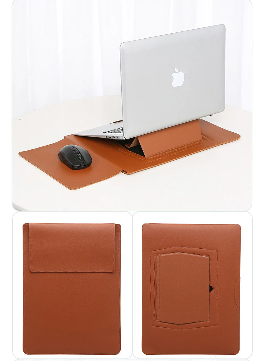 ProStand Leather Laptop Sleeve