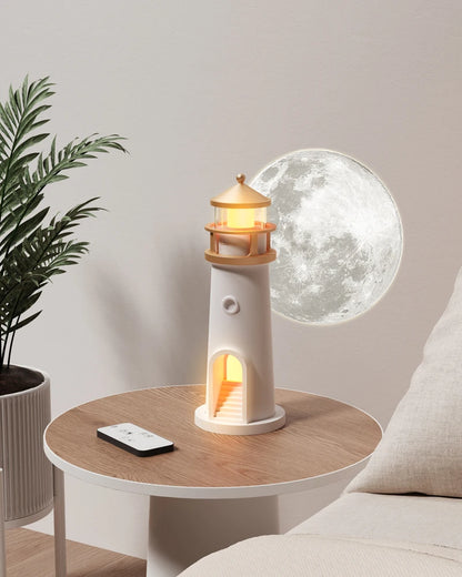 LunaBeam Pro – Smart Moon & Lighthouse Projection Lamp