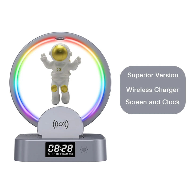 AstroBeat Glow – Floating Astronaut Bluetooth Speaker