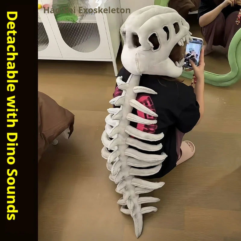 DinoSkull Play Mask – Funny Dinosaur Costume Headwear
