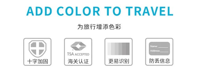 SecureTravel TSA Luggage Straps