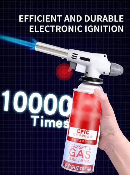 TrailFlame Gas Blow Torch – BBQ, Camping & Cooking