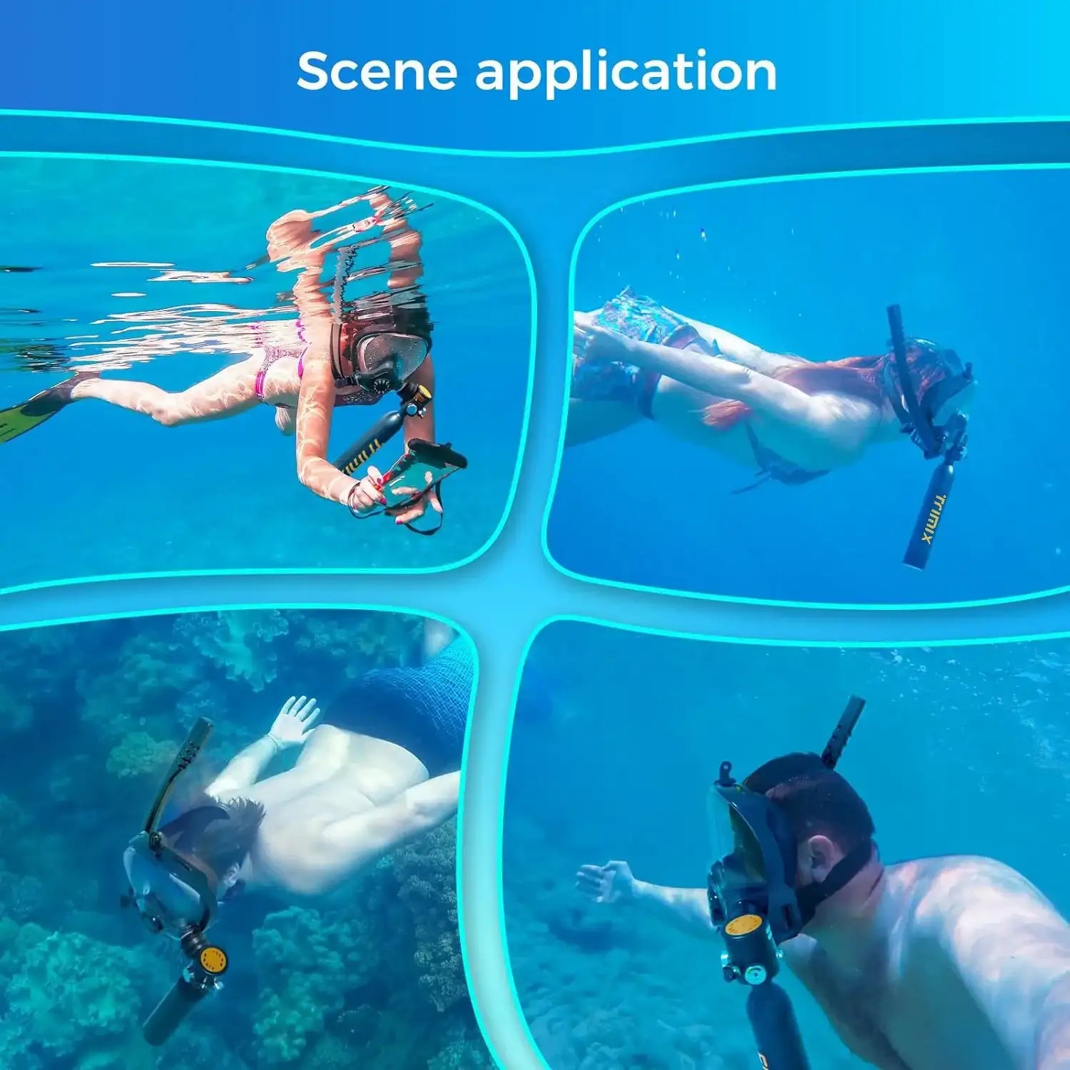 ShallowDive 0.5L Mini Scuba Tank + Snorkelling Mask – 10 min / 5 m