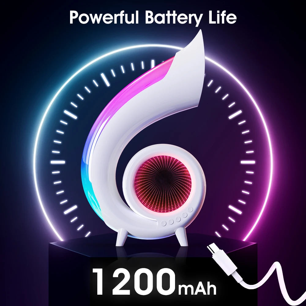 GlowSync 360 – Intelligent Mirror Speaker System