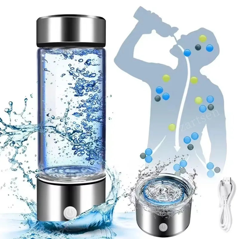 HydroBoost Pro – Hydrogen Water Bottle