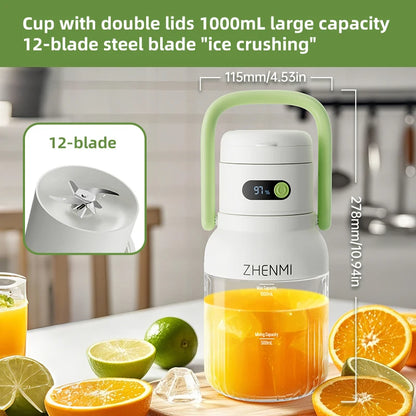 FreshBlend Go – USB-C Rechargeable Portable Juicer