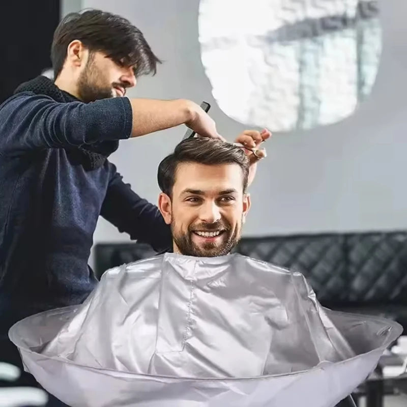 CutShield Pro – Haircut Umbrella Cape