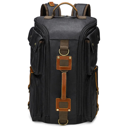 VintageCanvas 16-Inch Laptop Backpack
