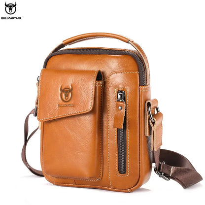 UrbanCarry Leather Messenger Bag