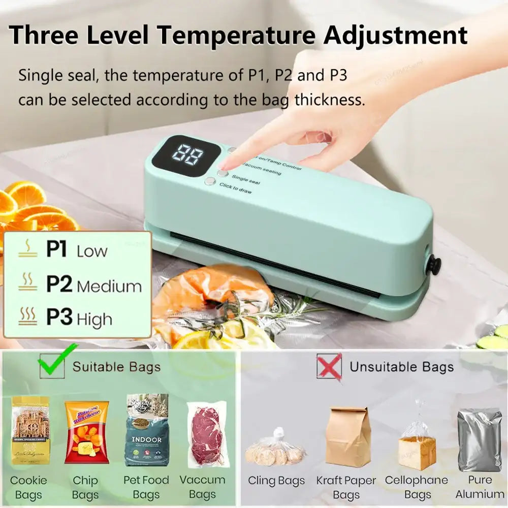 SealMate Portable Vacuum Packaging Machine