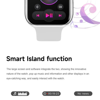 2025 Series 10 AquaLink GPS Smartwatch – NFC, Waterproof, for iPhone & Android